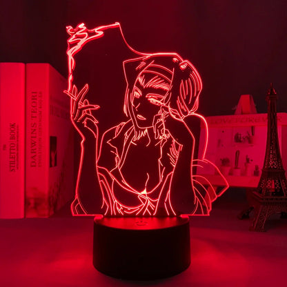 Cowboy Bebop Anime 3D LED Night Light