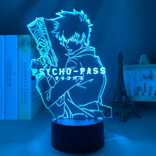 Psycho-Pass Anime 3D LED Night Light