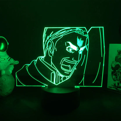 Attack on Titan 3D LED Anime Lamp
