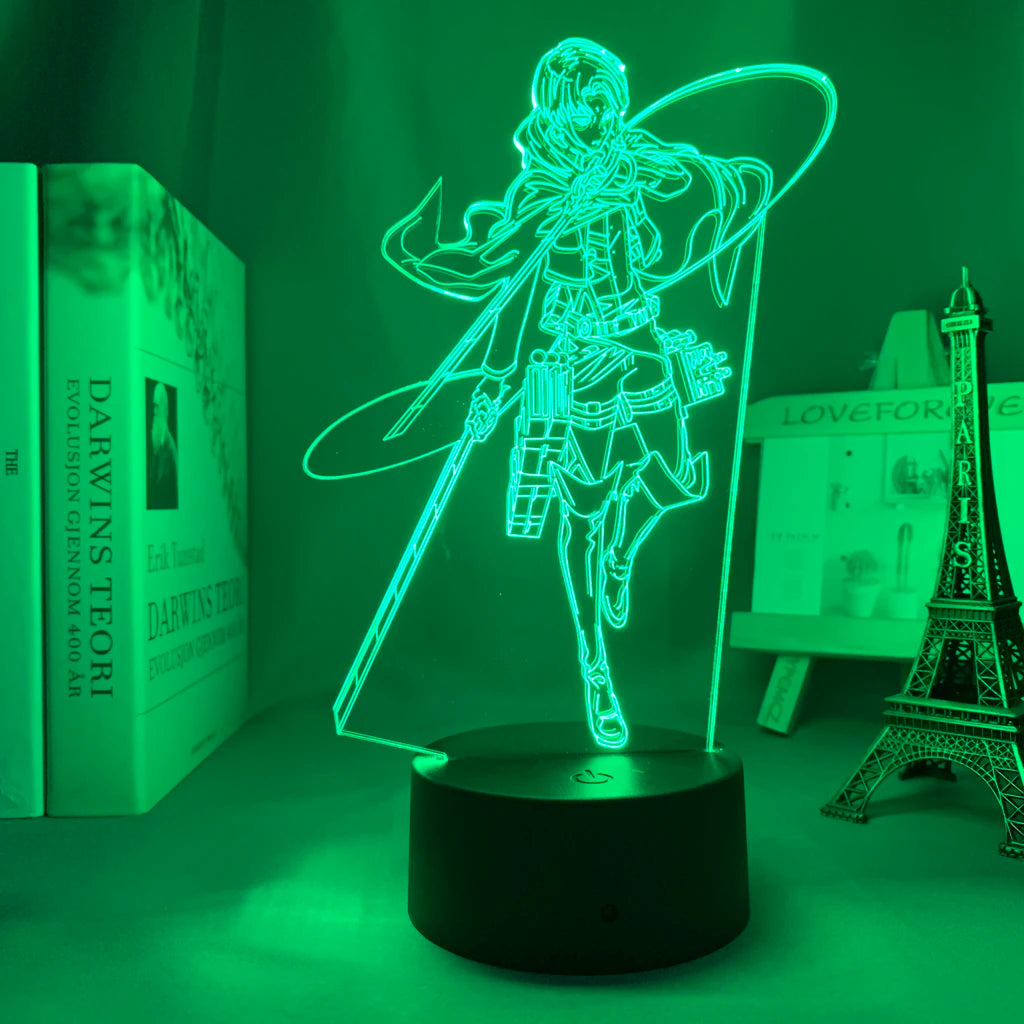 Attack on Titan 3D LED Night Lamp