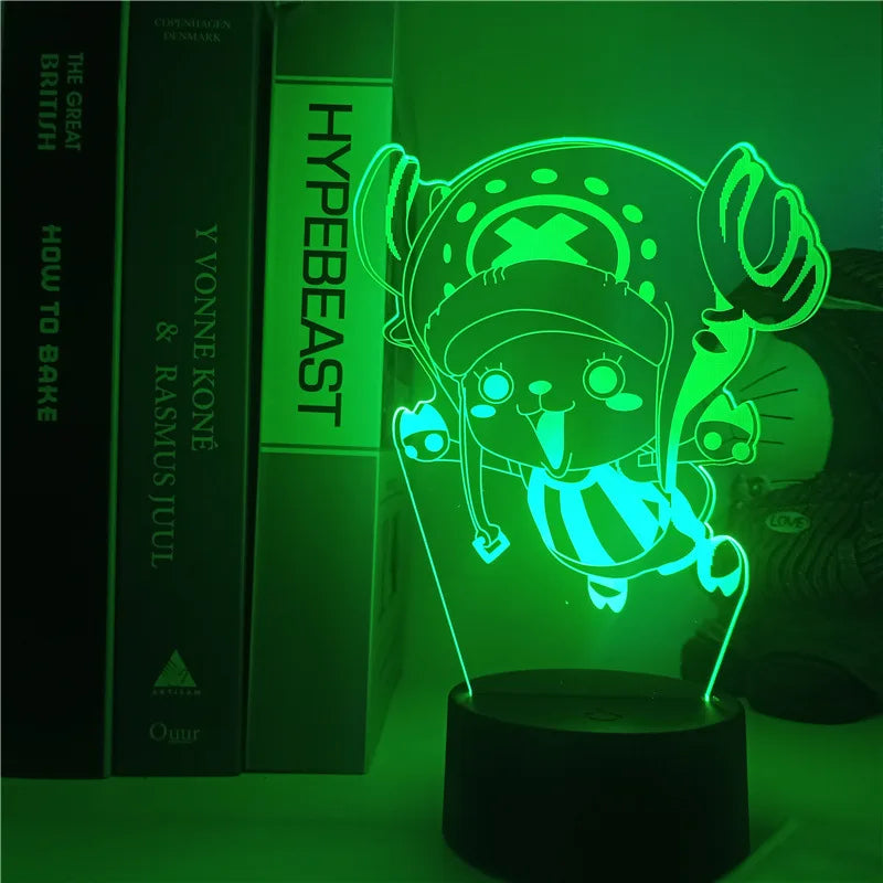 One Piece Anime 3D LED Night Light