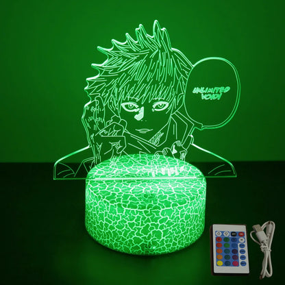 Jujutsu Kaisen 3D LED Anime Lamp