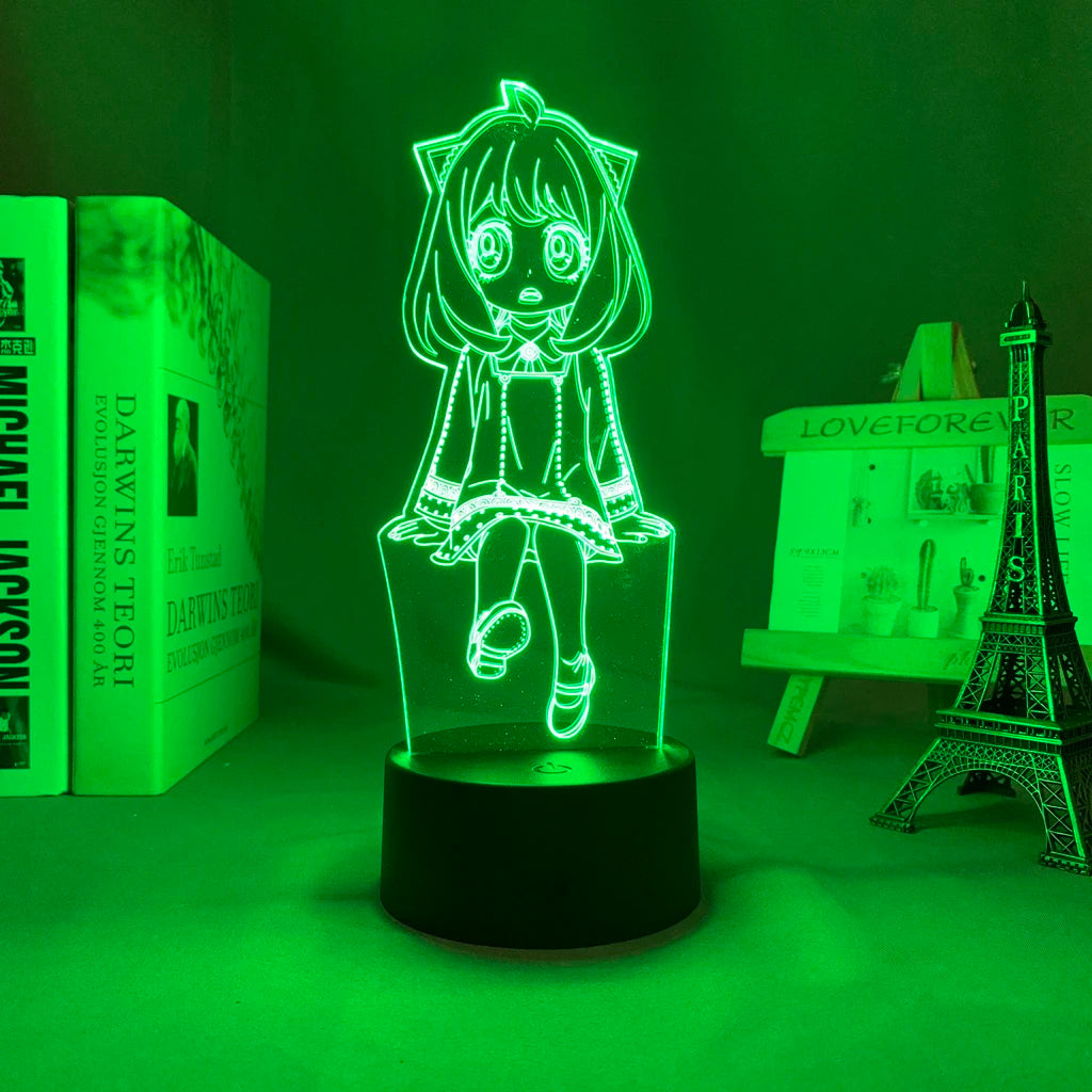 Spy X Family Anime 3D LED Night Light