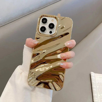 Luxury 3D Wavy Silicone Phone Case