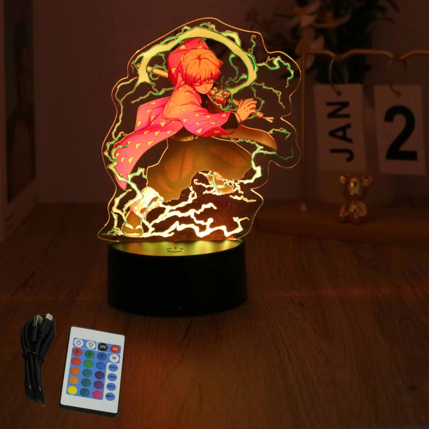 Demon Slayer Anime 3D Lamp