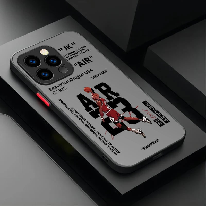 Basketball Star Matte Hard Phone Case