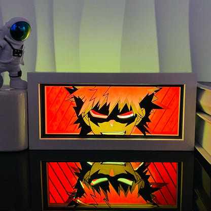 Anime Paper Cut Light Box Night Light