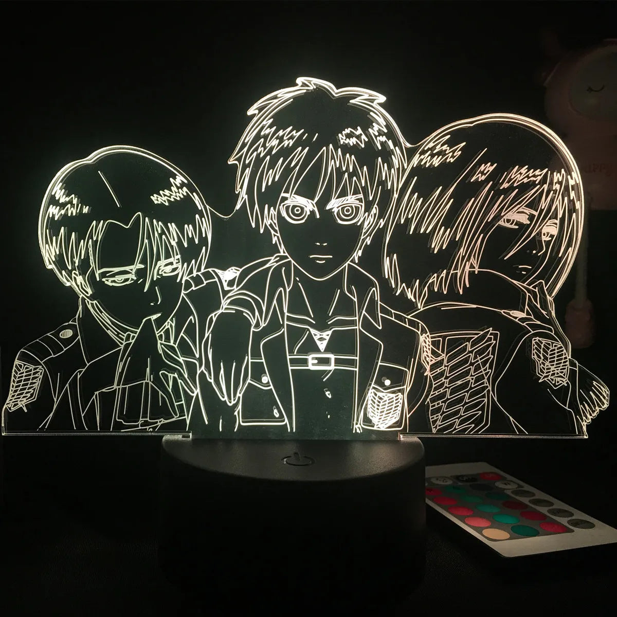 Attack on Titan 3D LED Night Lamp