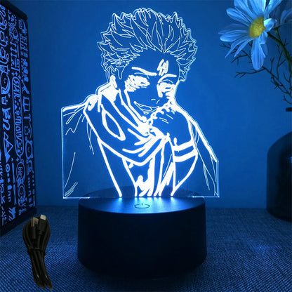 Jujutsu Kaisen 3D LED Anime Lamp