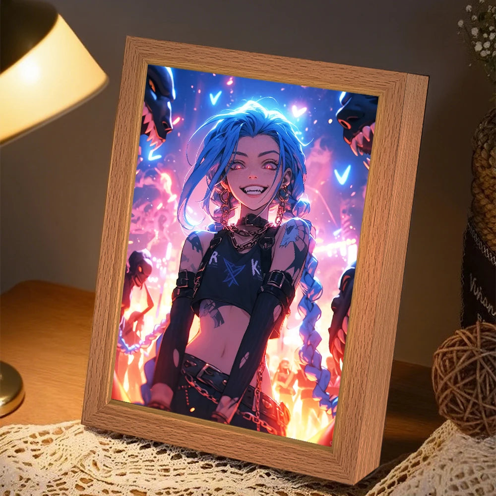 League of Legends LED Photo Frame Night Light