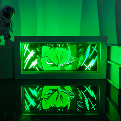 Anime Paper Cut Light Box Night Light