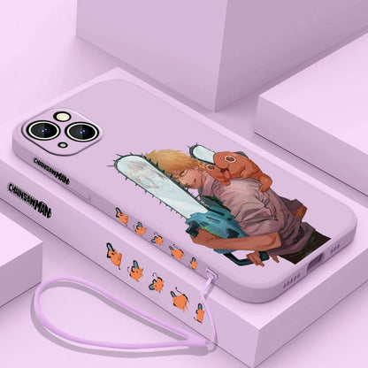 Chainsaw Man Anime Phone Case