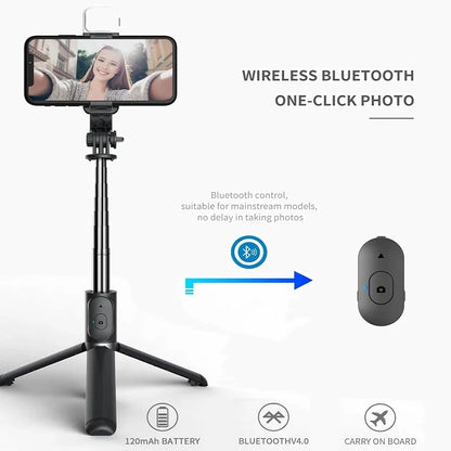 3-in-1 Selfie Stick & Tripod - Vélanoworld