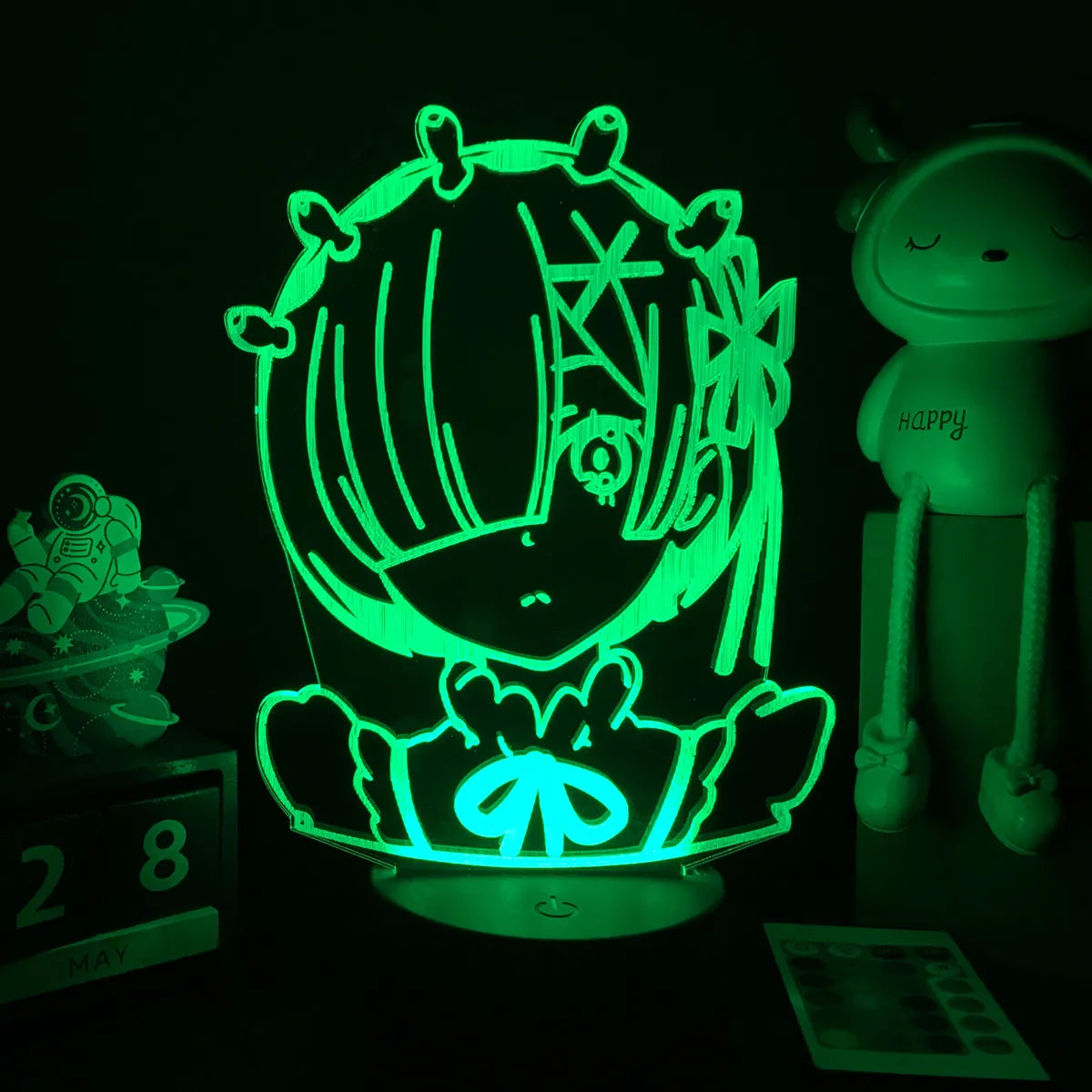 Re:Zero Anime 3D LED Night Light