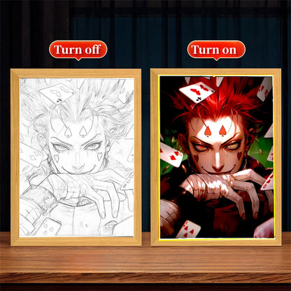 Hunter × Hunter Anime LED Light Painting Frame