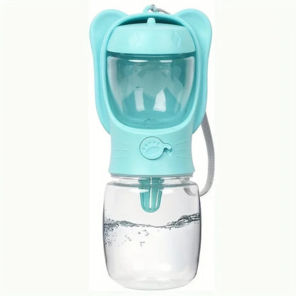 Portable Dog Water Bottle & Food Container