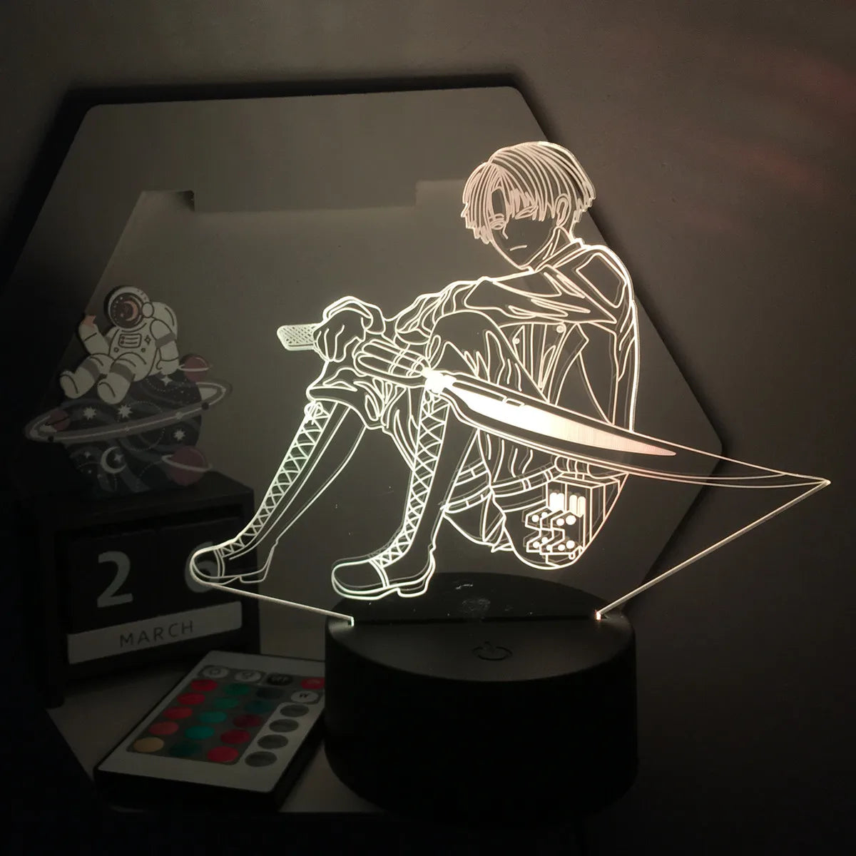 Attack on Titan 3D LED Night Lamp