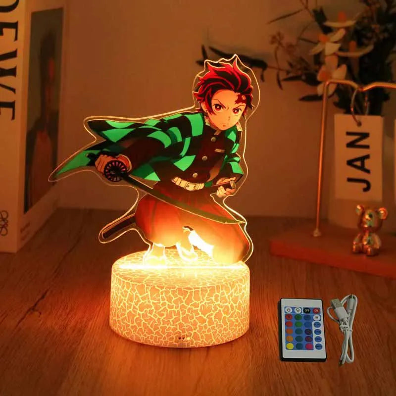 Demon Slayer Anime 3D Lamp