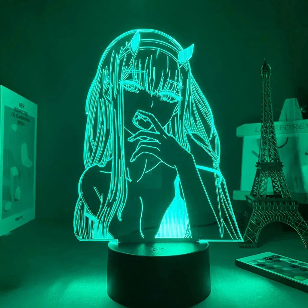 Darling in the Franxx Anime 3D LED Night Light