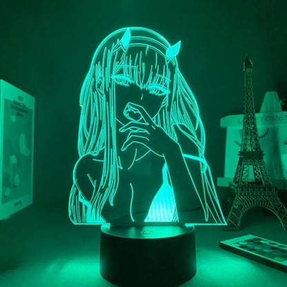 Darling in the Franxx Anime 3D LED Night Light