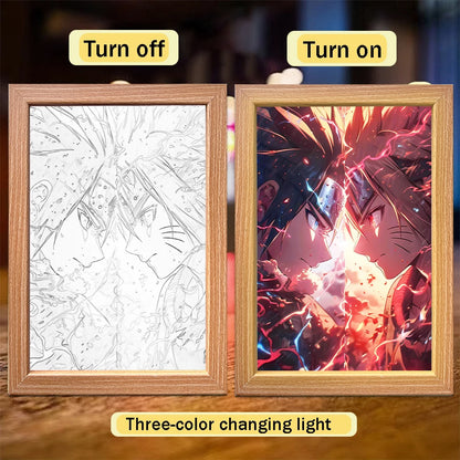 Naruto Anime LED Light Painting