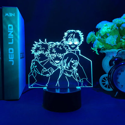Jujutsu Kaisen Anime 3D LED Night Light