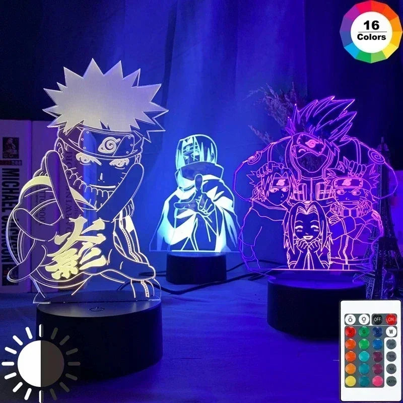 Naruto Anime 3D LED Night Lamp