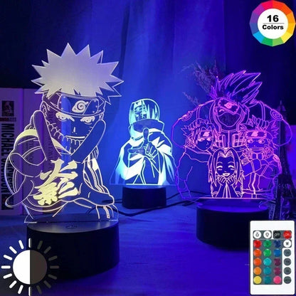 Naruto Anime 3D LED Night Lamp