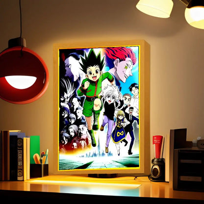 Hunter × Hunter Anime LED Light Painting Frame