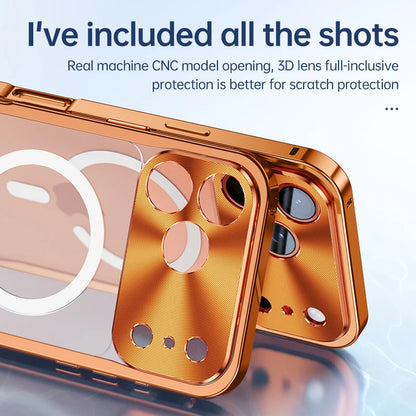 Metal Frame Magnetic Phone Case