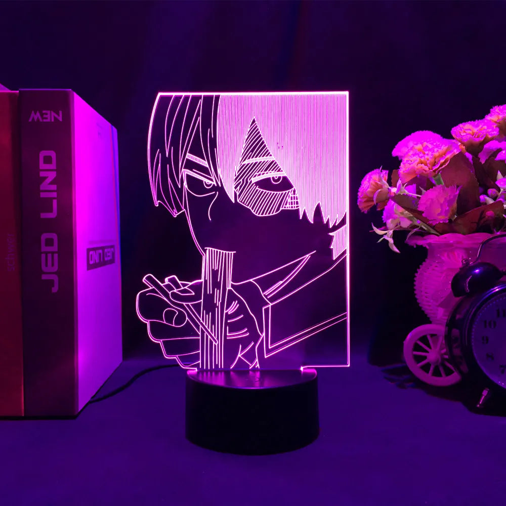 My Hero Academia Anime 3D LED Night Light
