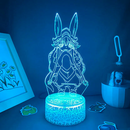 Made in Abyss Anime 3D LED Night Light