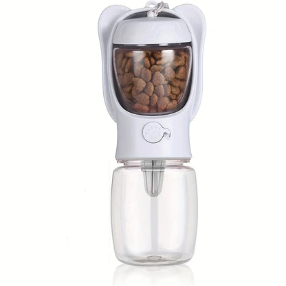 Portable Dog Water Bottle & Food Container