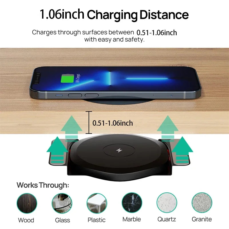 Hidden Wireless Charger