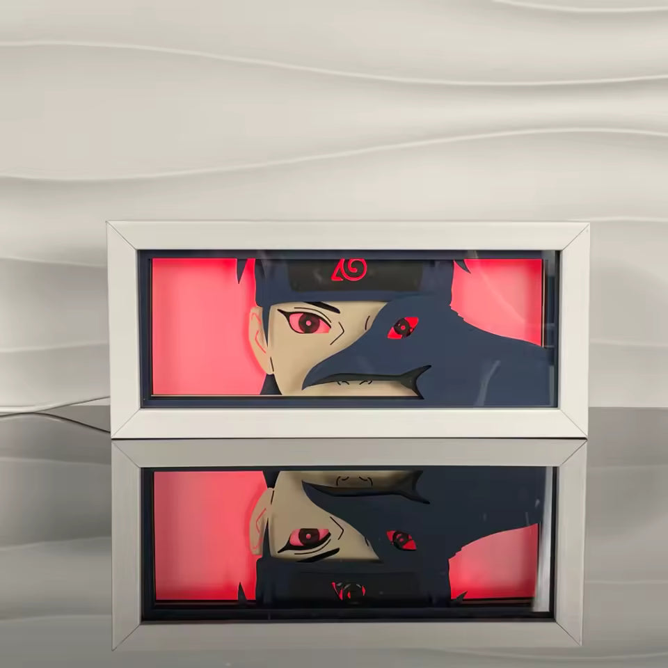3D Shadow Box Anime LED Night Light