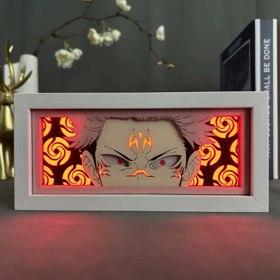 3D Shadow Box Anime LED Night Light