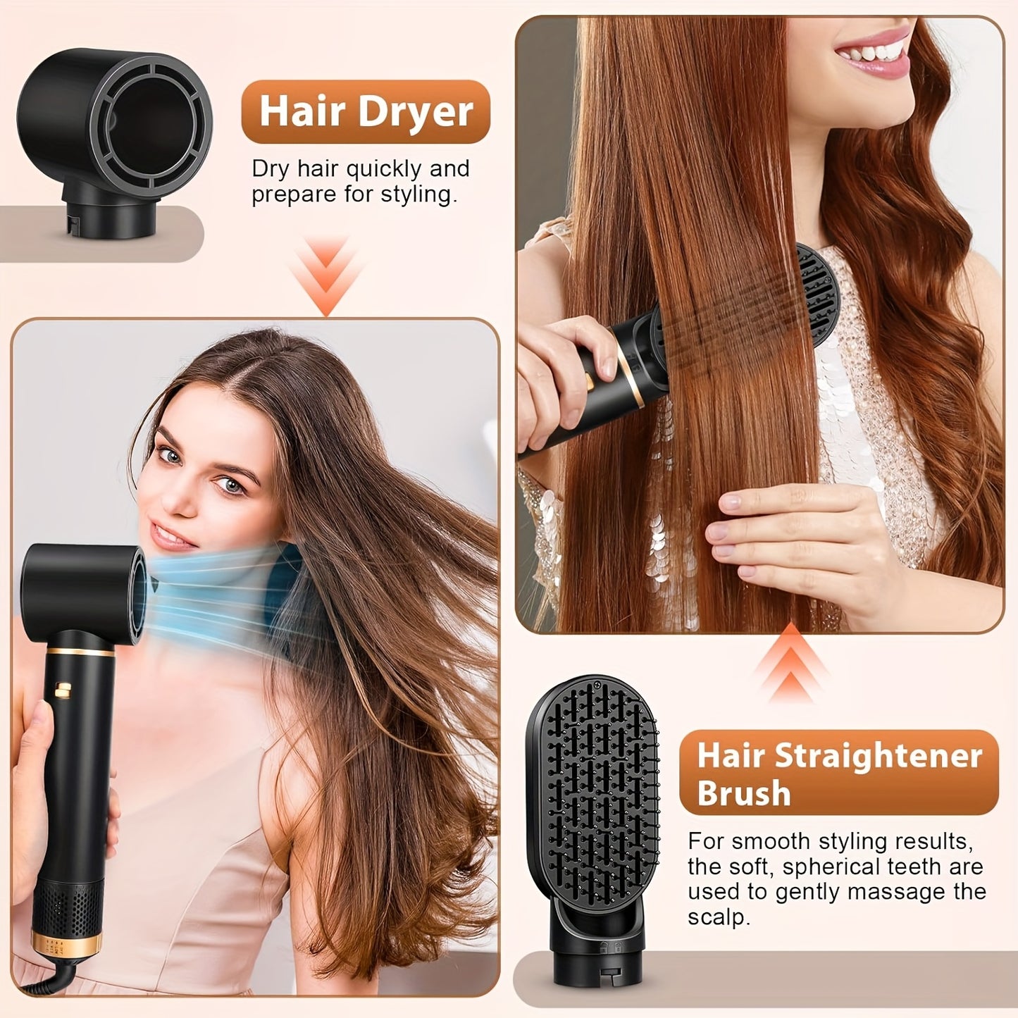 5-in-1 Hot Air Brush & Curling Wrap