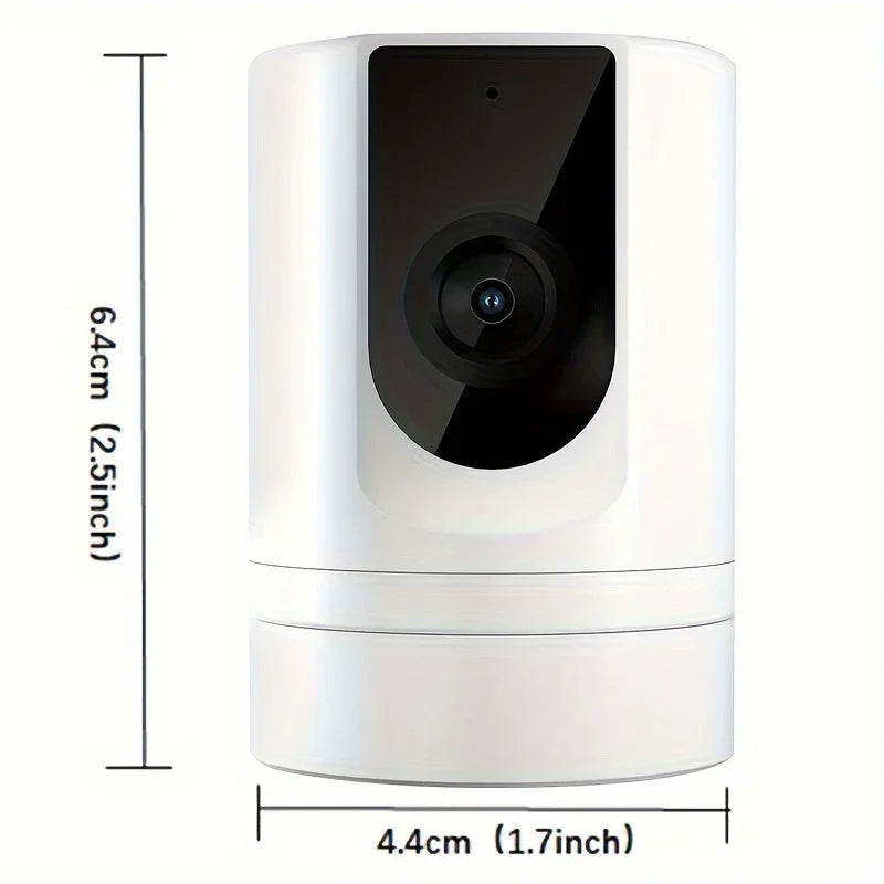 1080p Portable Indoor WiFi Security Camera - Dual Pack