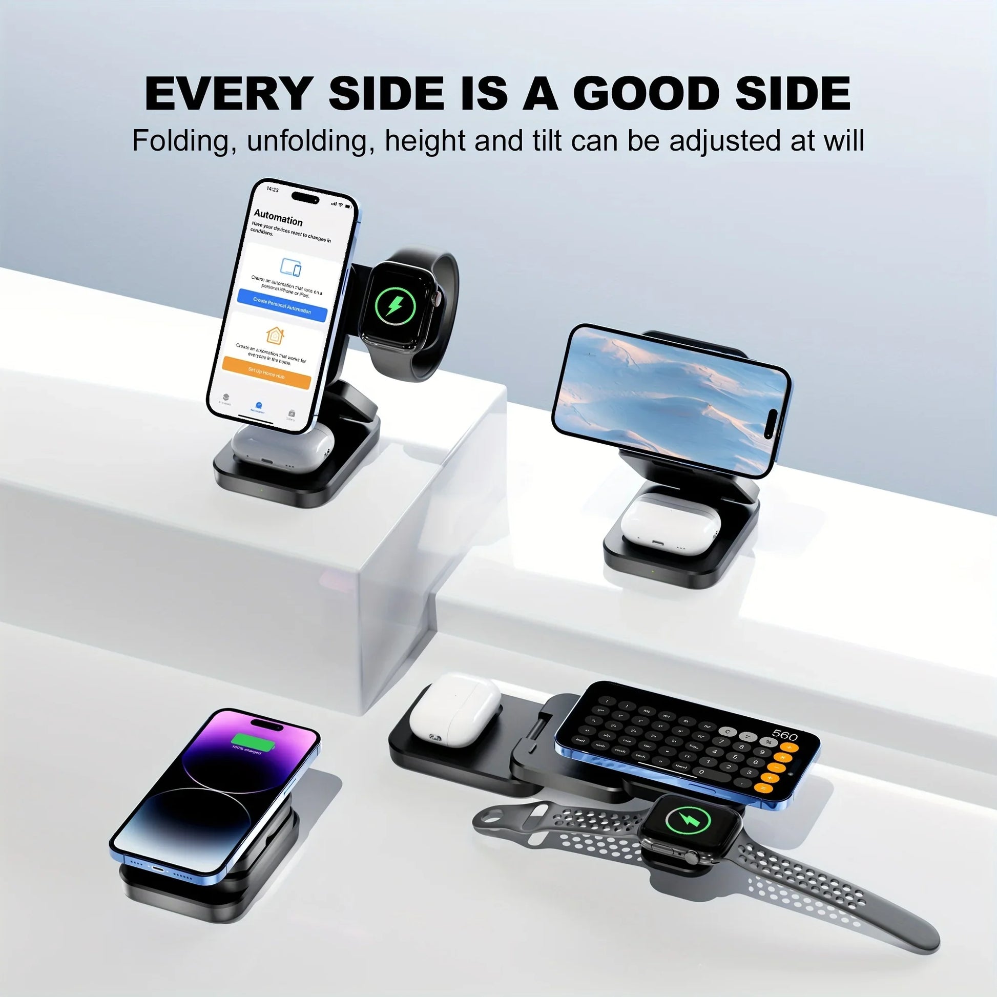 Foldable MagSafe Charging Station - Vélanoworld