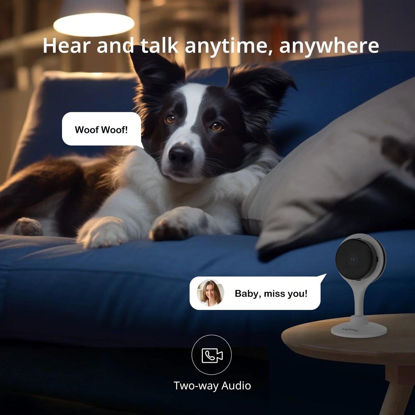 Triple Set Indoor Wireless Cameras