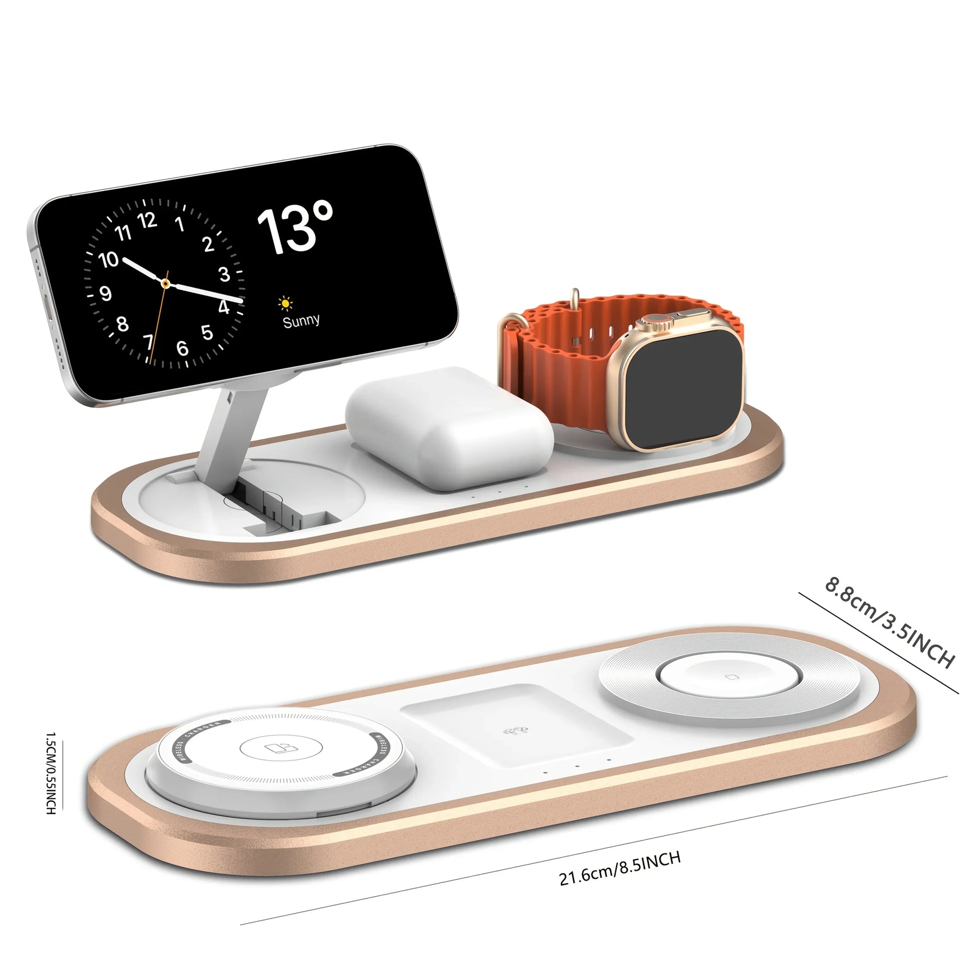 3-in-1 Magnetic Charging Station - Vélanoworld