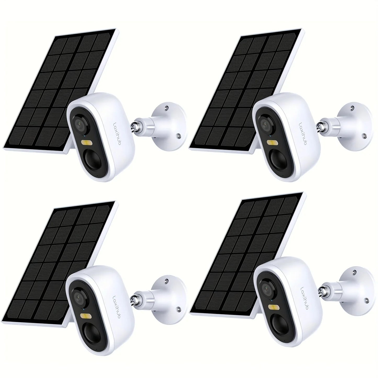 1296p Solar Powered Outdoor WiFi Security Camera