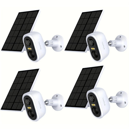 1296p Solar Powered Outdoor WiFi Security Camera