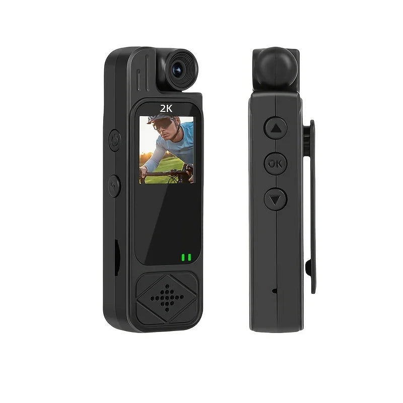 2K Compact Wearable Body Camera