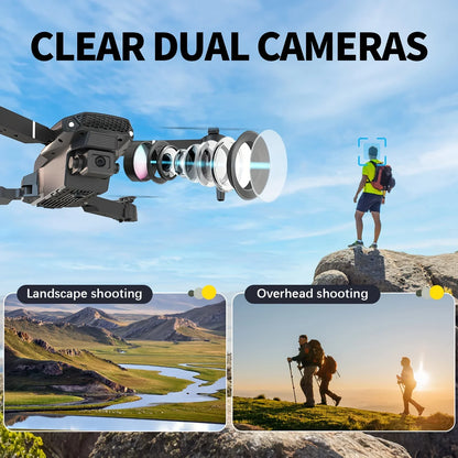 2K FACEGLE Dual Camera Mini Drone