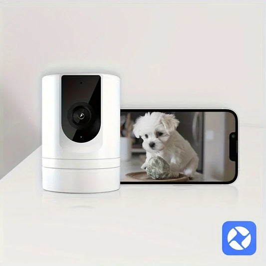 1080p Portable Indoor WiFi Security Camera - Dual Pack