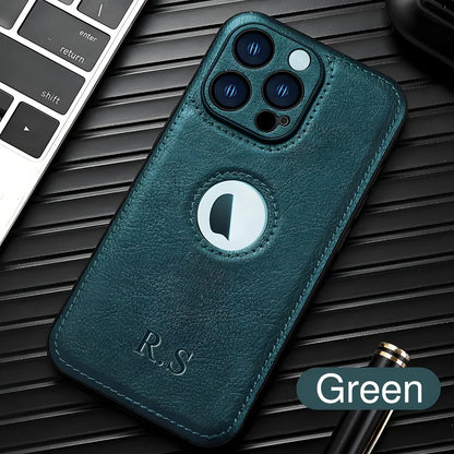 Personalised Faux Leather Phone Case - Vélanoworld