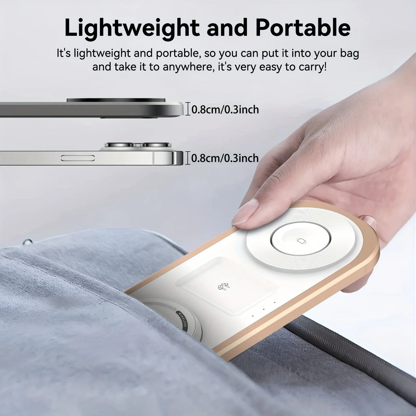 3-in-1 Magnetic Charging Station - Vélanoworld