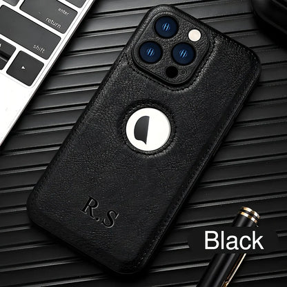 Personalised Faux Leather Phone Case - Vélanoworld