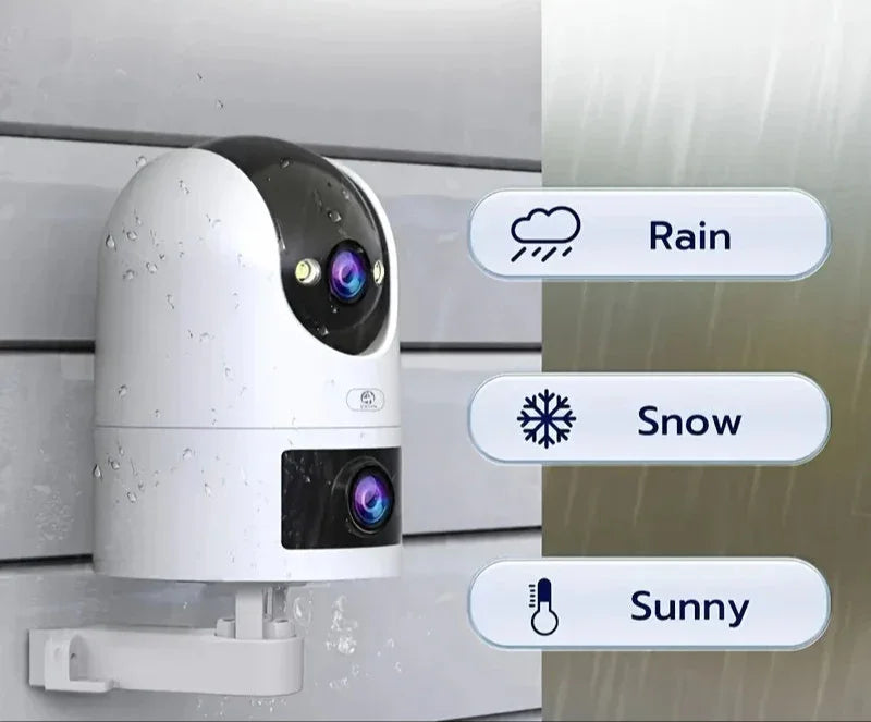 3MP Outdoor WiFi Security Camera with Night Vision
